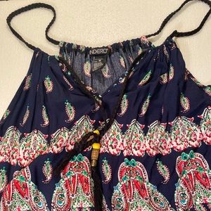 Two piece paisley print short set